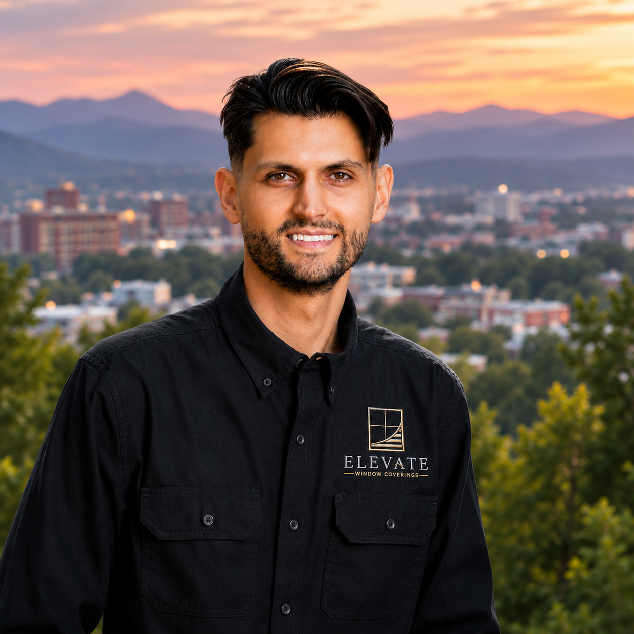 Blake Bubin, Owner of Elevate Window Coverings